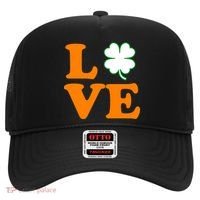 Love Irish Clover Shamrock St. Patrick's Day Hat thumb 0