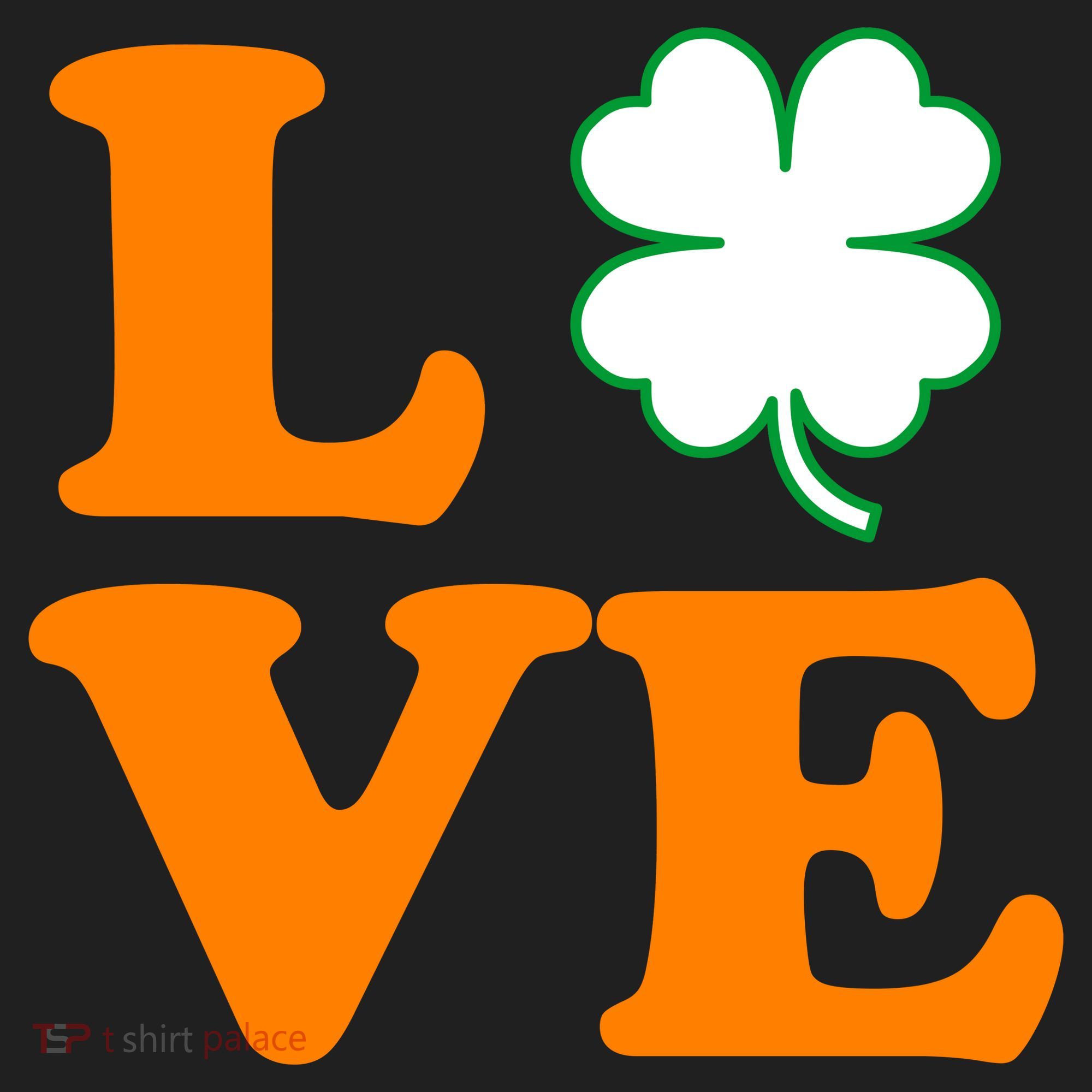 Love Irish Clover Shamrock St. Patrick's Day Hat