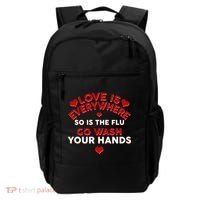 Love Is Everyone So Is the Flu Backpack thumb 0
