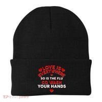 Love Is Everyone So Is the Flu Beanie thumb 0