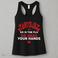 Love Is Everyone So Is the Flu Women's Tank Top thumb 3