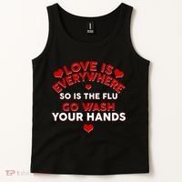 Love Is Everyone So Is the Flu Tank Top thumb 2
