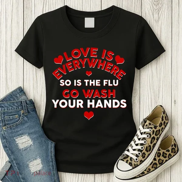 Love Is Everyone So Is the Flu Women's T-Shirt