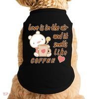 Love Is In The Air And It Smells Like Coffee Teddy Bear Doggie Tank thumb 0