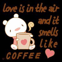 Love Is In The Air And It Smells Like Coffee Teddy Bear Coffee Mug thumb 5