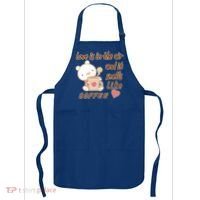 Love Is In The Air And It Smells Like Coffee Teddy Bear Apron thumb 0