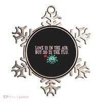 Love Is In The Air But So is the Flu Ornament thumb 0
