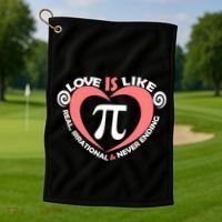 Love Is Like  PI Golf Towel thumb 1