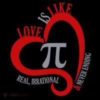 Love Is Like Pi Real Irrational Never Ending Coffee Mug thumb 5