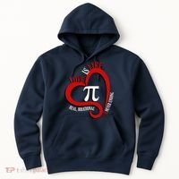 Love Is Like Pi Real Irrational Never Ending Hoodie thumb 0