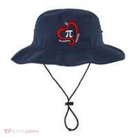 Love Is Like Pi Real Irrational Never Ending Bucket Hat thumb 0