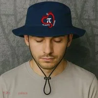 Love Is Like Pi Real Irrational Never Ending Bucket Hat thumb 2