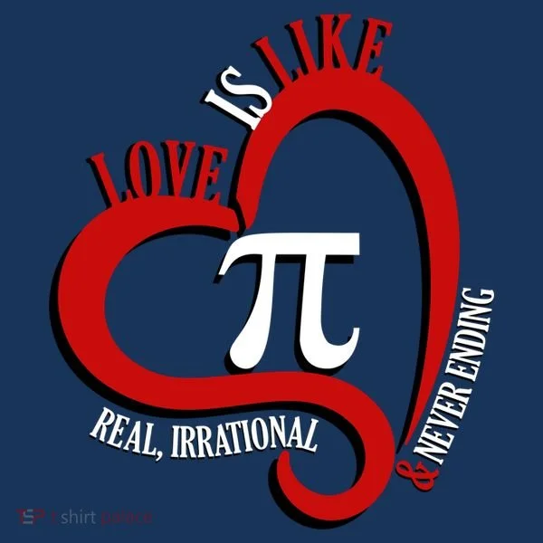 Love Is Like Pi Real Irrational Never Ending Bucket Hat