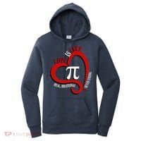 Love Is Like Pi Real Irrational Never Ending Women's Hoodie thumb 0
