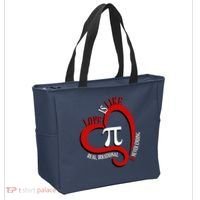Love Is Like Pi Real Irrational Never Ending Tote Bag thumb 2