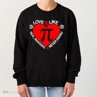 Love Is Like Pi Valentines Women's Sweatshirt thumb 0