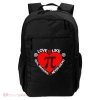 Love Is Like Pi Valentines Backpack thumb 0