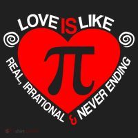 Love Is Like Pi Valentines Beanie thumb 2