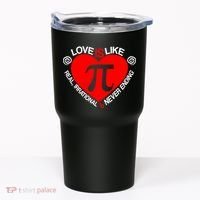 Love Is Like Pi Valentines Tumbler thumb 0