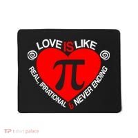 Love Is Like Pi Valentines Mousepad thumb 0