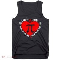 Love Is Like Pi Valentines Tank Top thumb 0