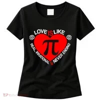 Love Is Like Pi Valentines Women's T-Shirt thumb 0