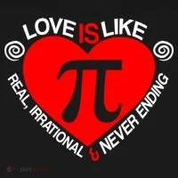 Love Is Like Pi Valentines Women's T-Shirt thumb 6