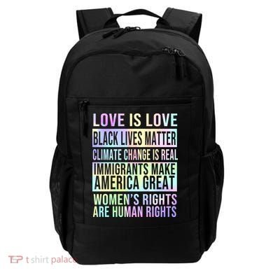 Love Is Love Black Lives Matter Backpack