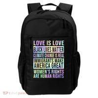 Love Is Love Black Lives Matter Backpack thumb 0