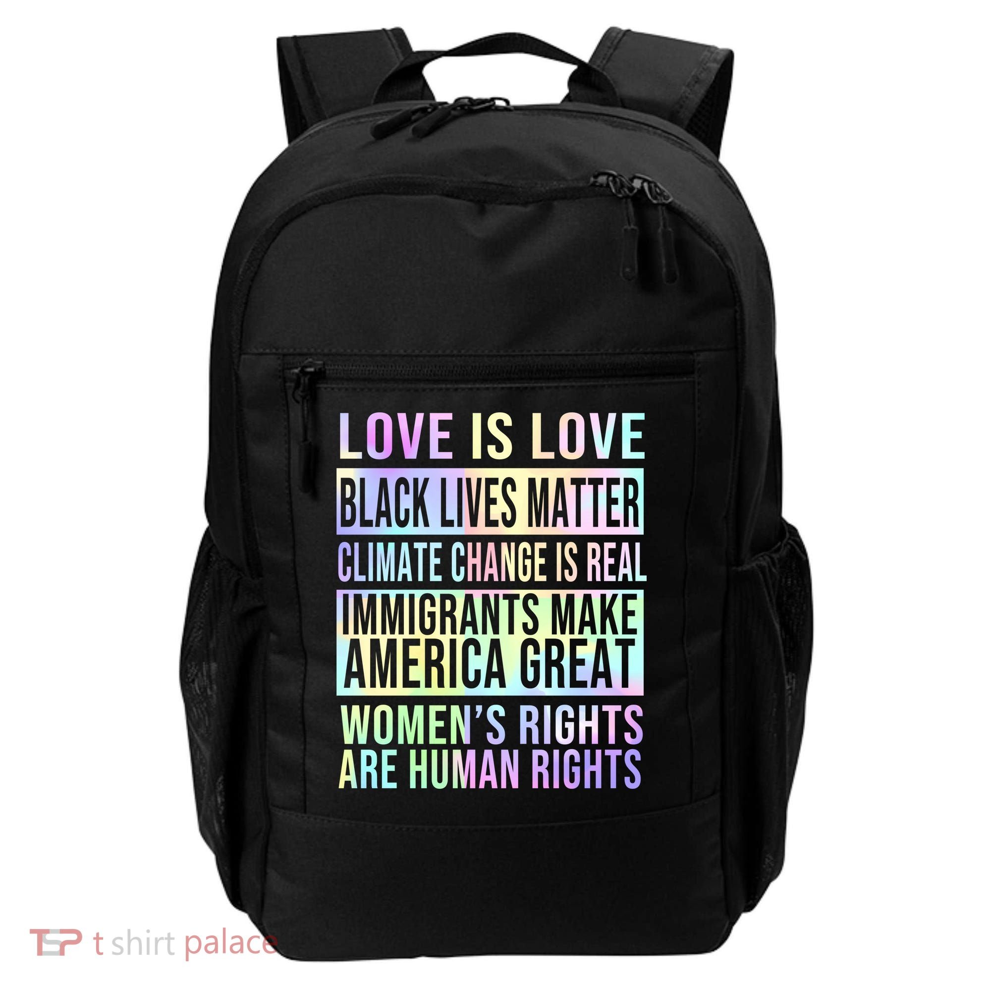 Love Is Love Black Lives Matter Backpack