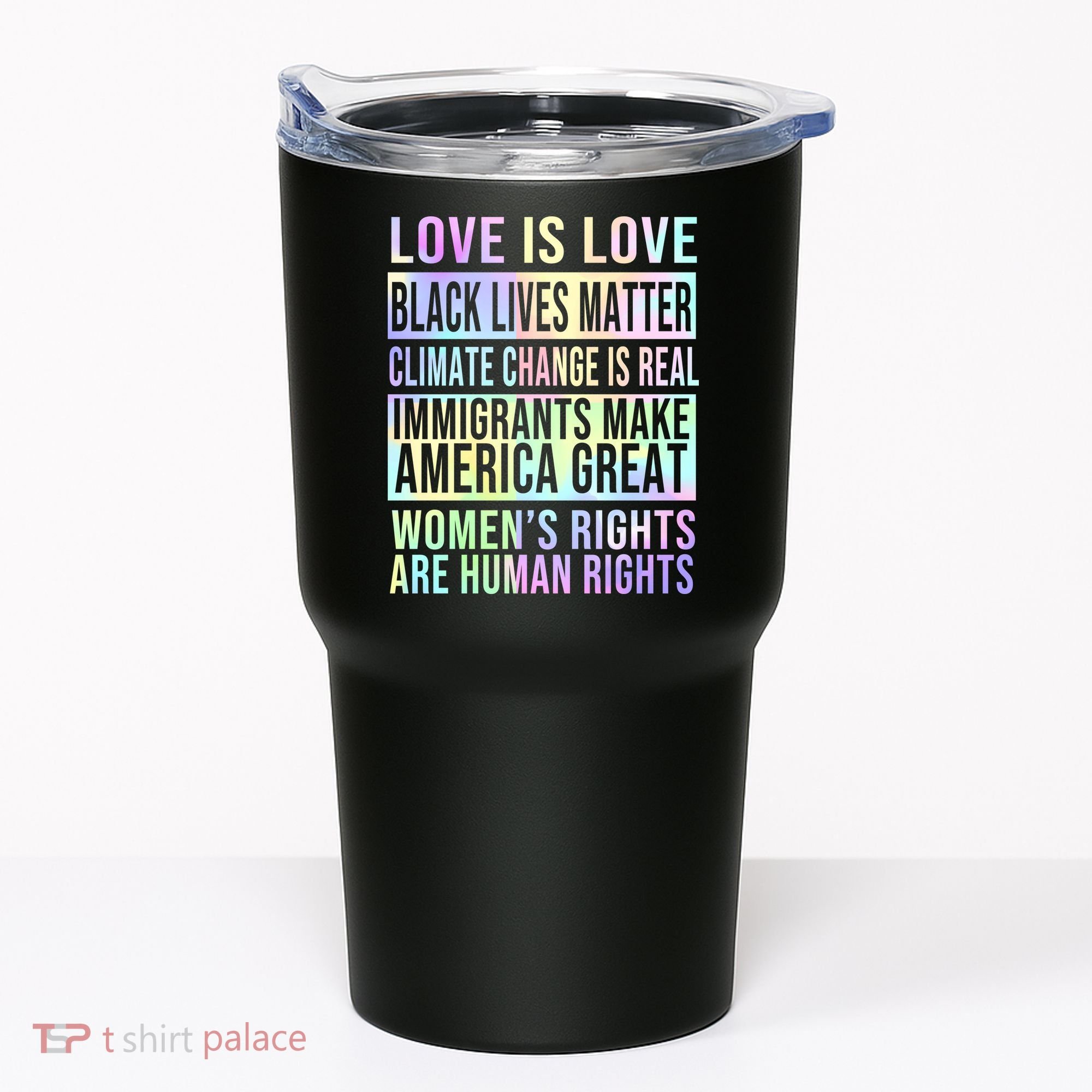 Love Is Love Black Lives Matter Tumbler