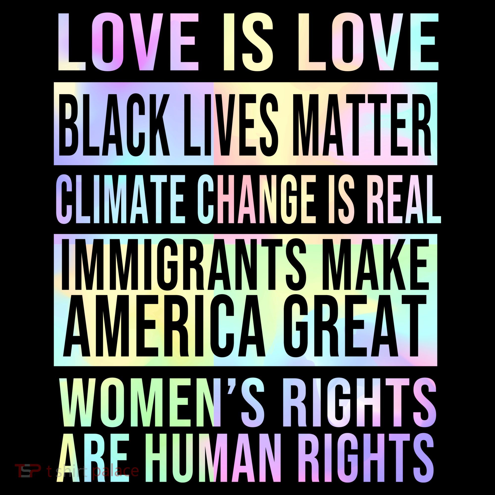 Love Is Love Black Lives Matter Mousepad