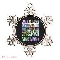Love Is Love Black Lives Matter Ornament thumb 0