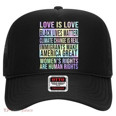Love Is Love Black Lives Matter Hat