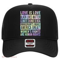 Love Is Love Black Lives Matter Hat thumb 0