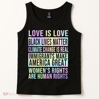 Love Is Love Black Lives Matter Tank Top thumb 2