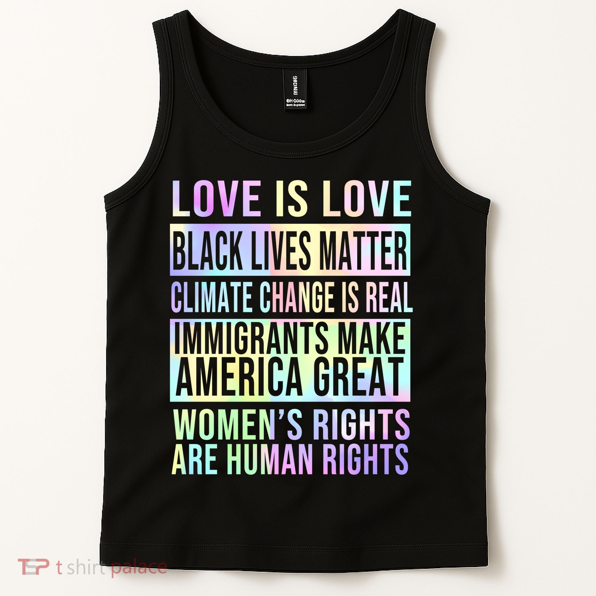 Love Is Love Black Lives Matter Tank Top