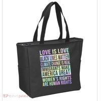 Love Is Love Black Lives Matter Tote Bag thumb 2