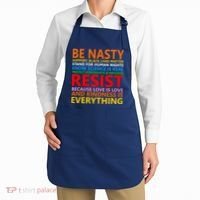 Love Is Love Kindness Is Everything Be Nasty Resist Protest Apron thumb 2
