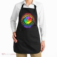 Love Is Love Rainbow Flower Unity Apron thumb 2