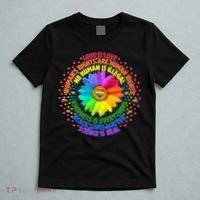 Love Is Love Rainbow Flower Unity T-Shirt thumb 5