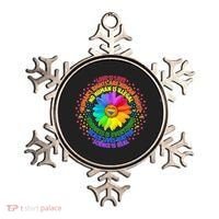 Love Is Love Rainbow Flower Unity Ornament thumb 0