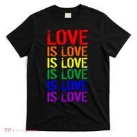 Love Is Love Rainbow Colors T-Shirt thumb 0