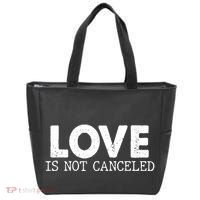 Love Is Not Canceled Tote Bag thumb 0