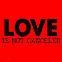 Love Is Not Canceled Santa Hat thumb 1