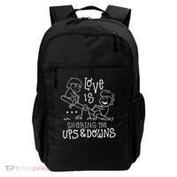 Love Is Sharing The Ups And Downs Backpack thumb 0