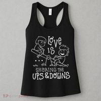 Love Is Sharing The Ups And Downs Women's Tank Top thumb 3