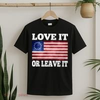 Love It Or Leave It Betsy Ross Flag T-Shirt thumb 2