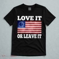 Love It Or Leave It Betsy Ross Flag T-Shirt thumb 5