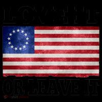 Love It Or Leave It Betsy Ross Flag Coffee Mug thumb 5